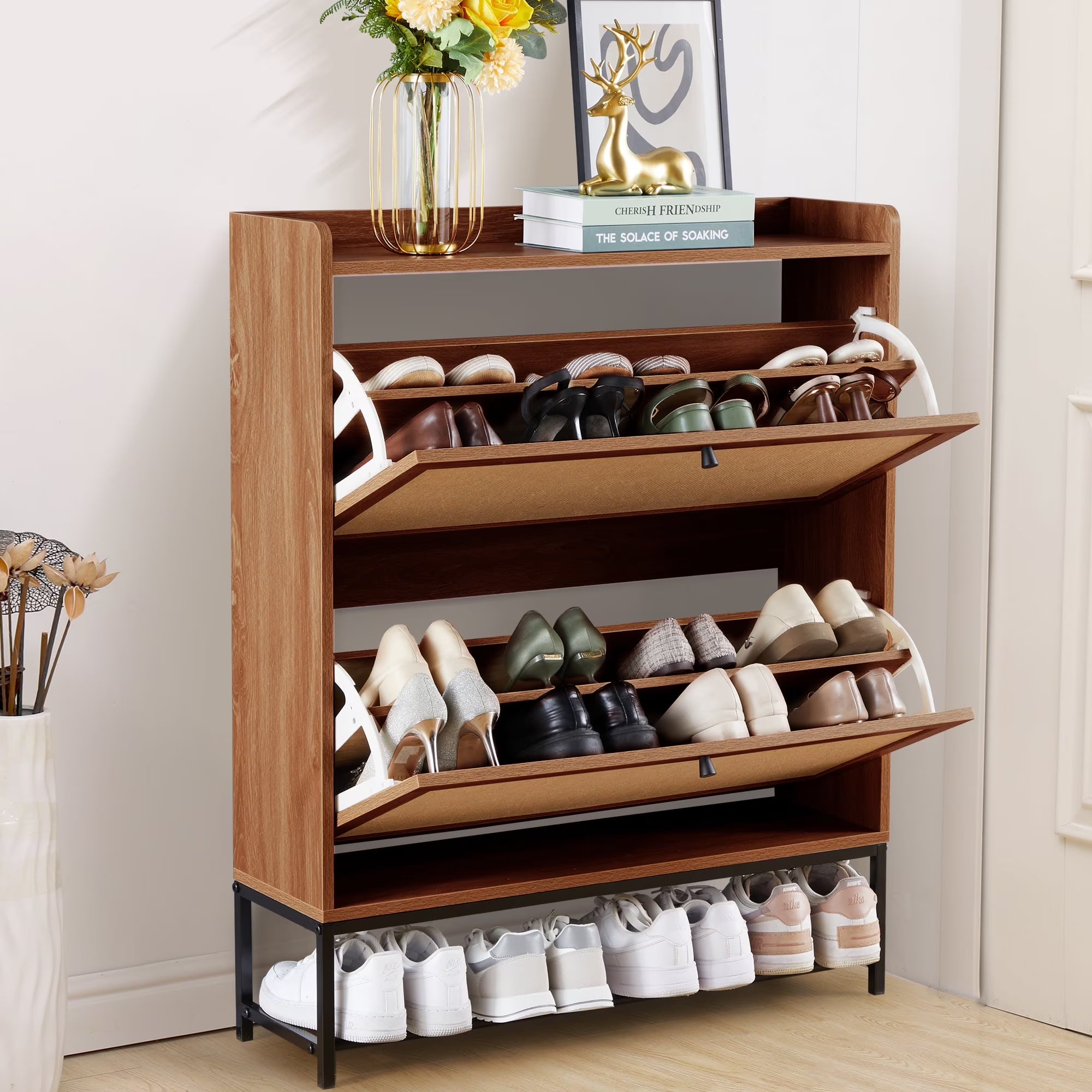 Entryway Shoe & Accessory Organizer