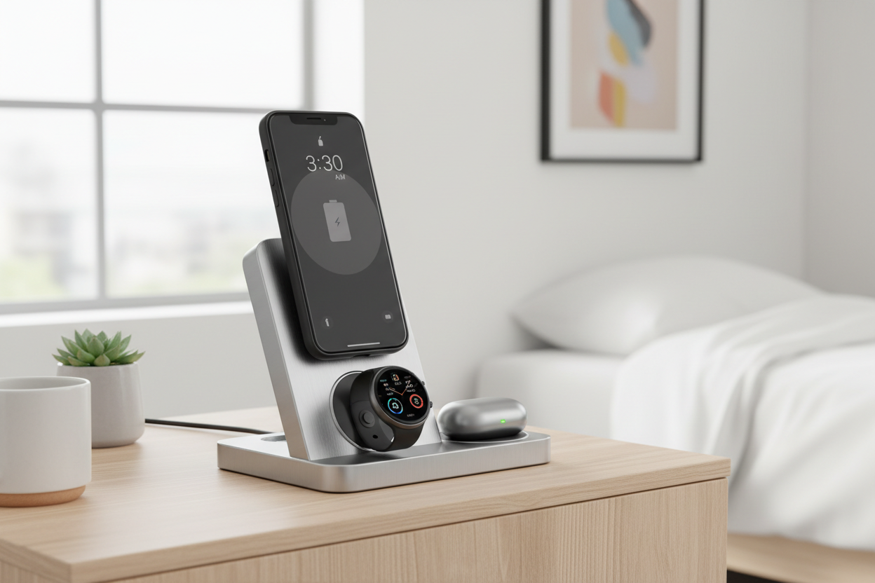 Magnetic Wireless Charging Station