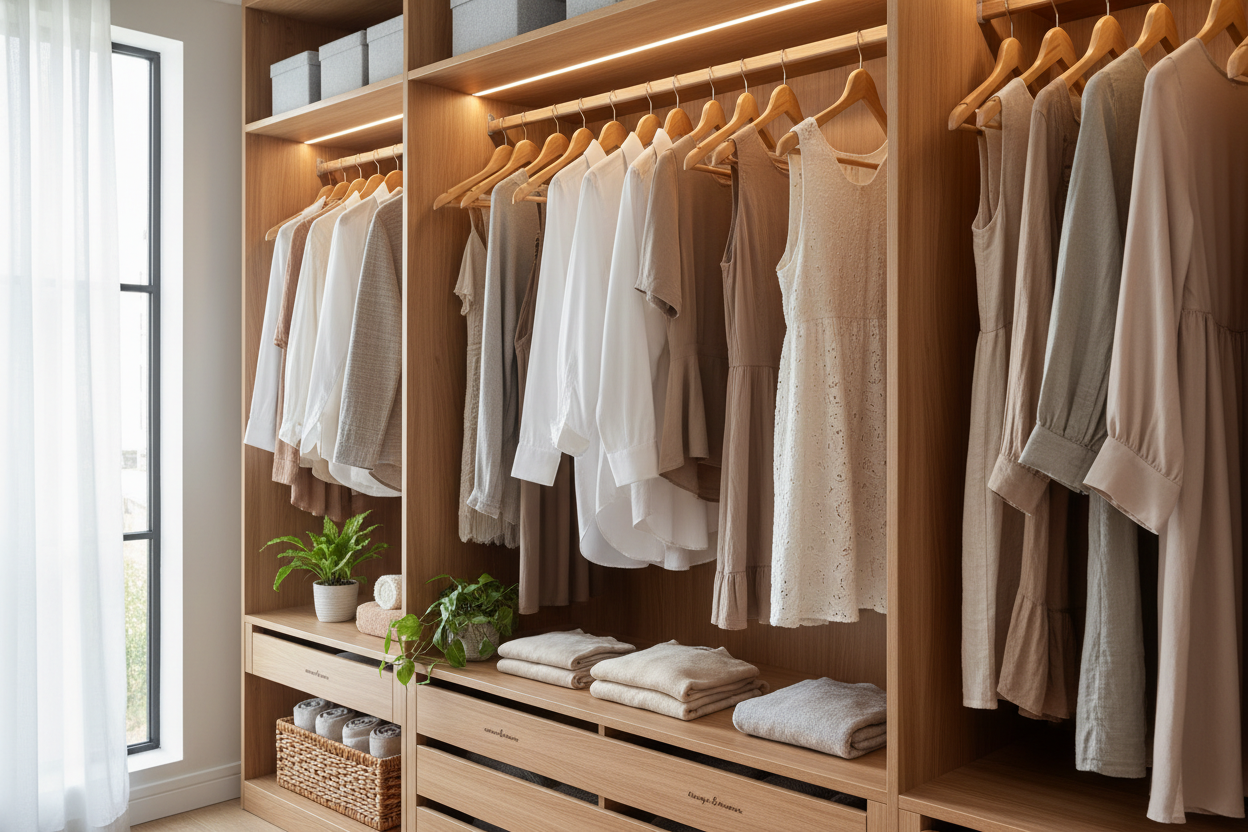 Bamboo Clothing Hangers (Set of 20)