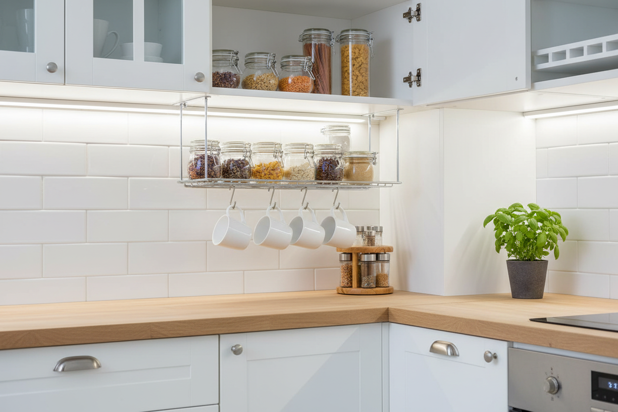 Under-Shelf Storage Rack