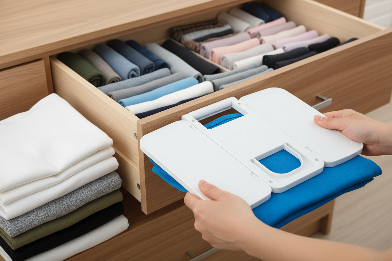 Drawer Folding Clothes Board
