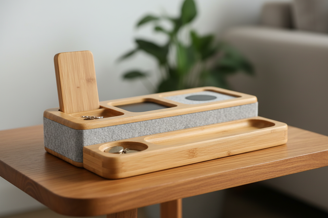 Living Room Side Table Organizer