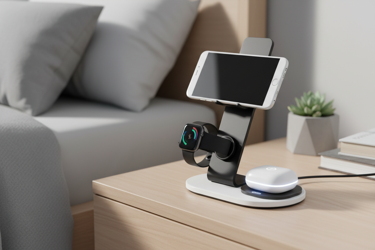 Magnetic Wireless Charging Station