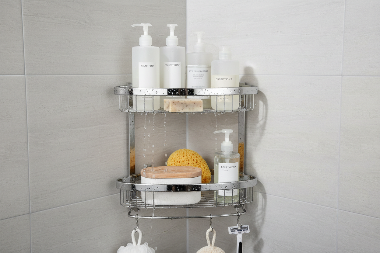 Shower Shelf Organizer (Rustproof)