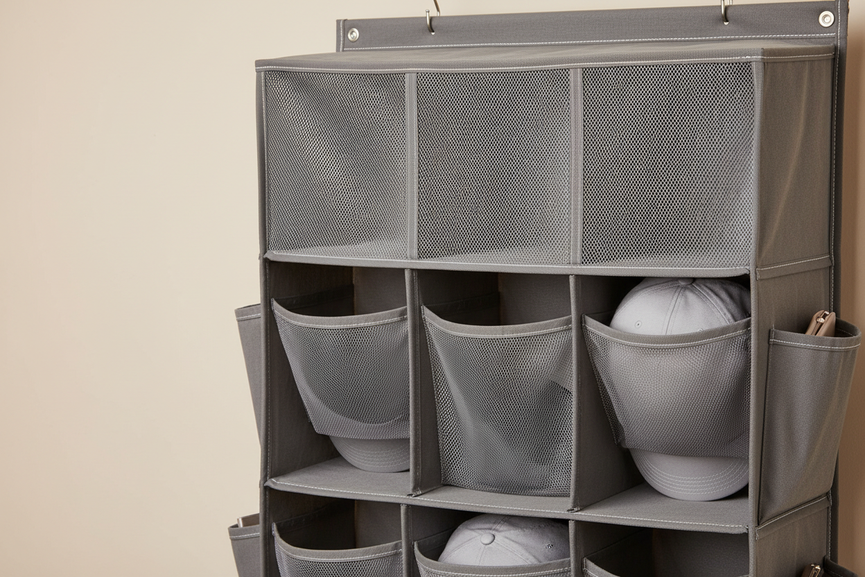 Hat & Bag Hanging Organizer