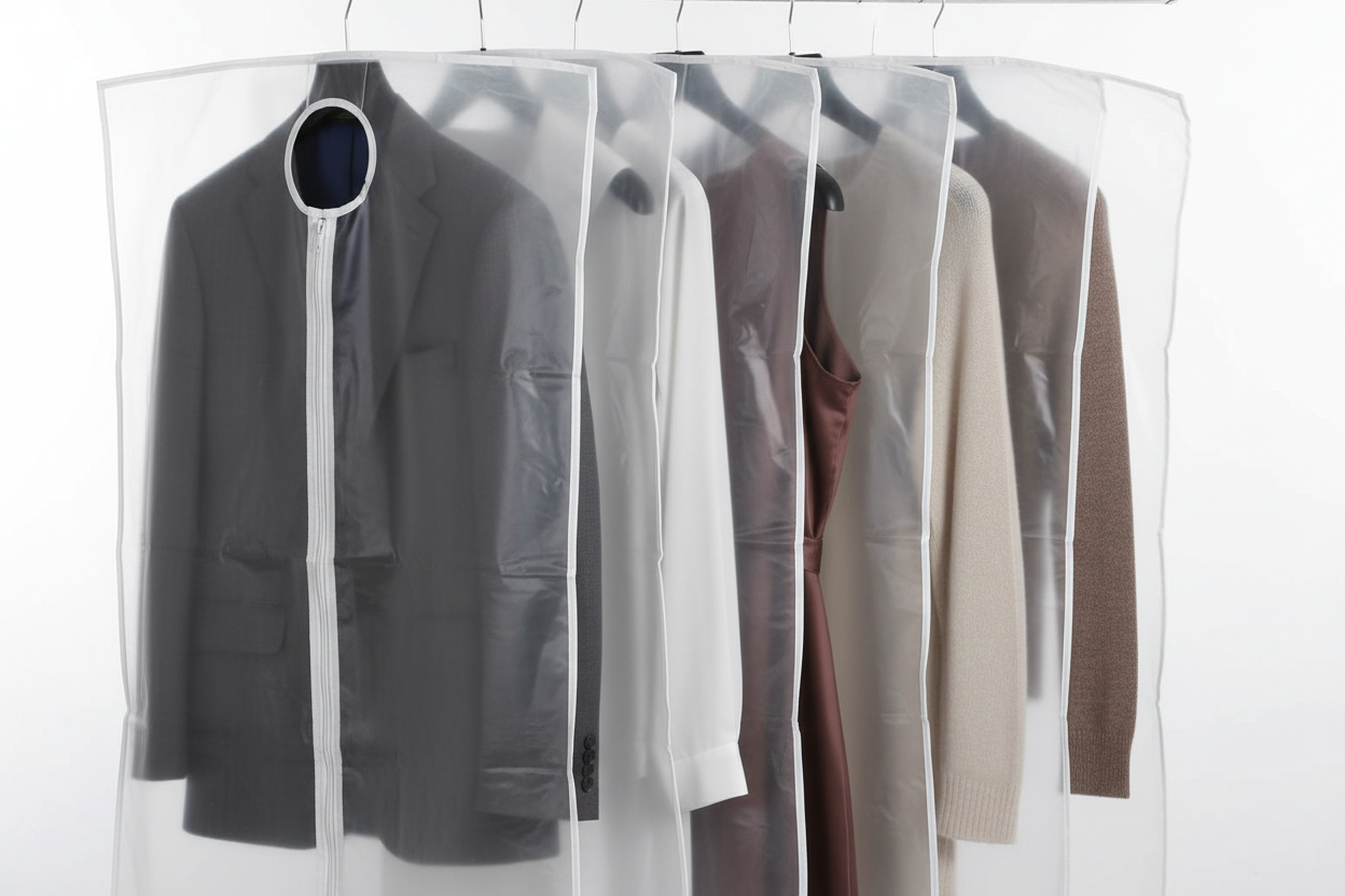 Clear Dust-Proof Clothing Covers