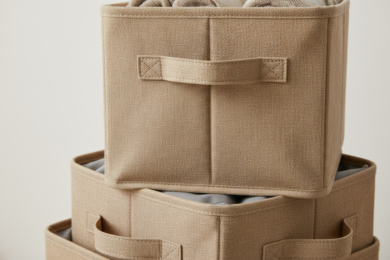 Fabric Closet Cubes (Neutral Set of 8)