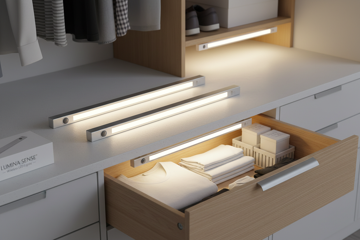 Wireless LED Drawer Lights
