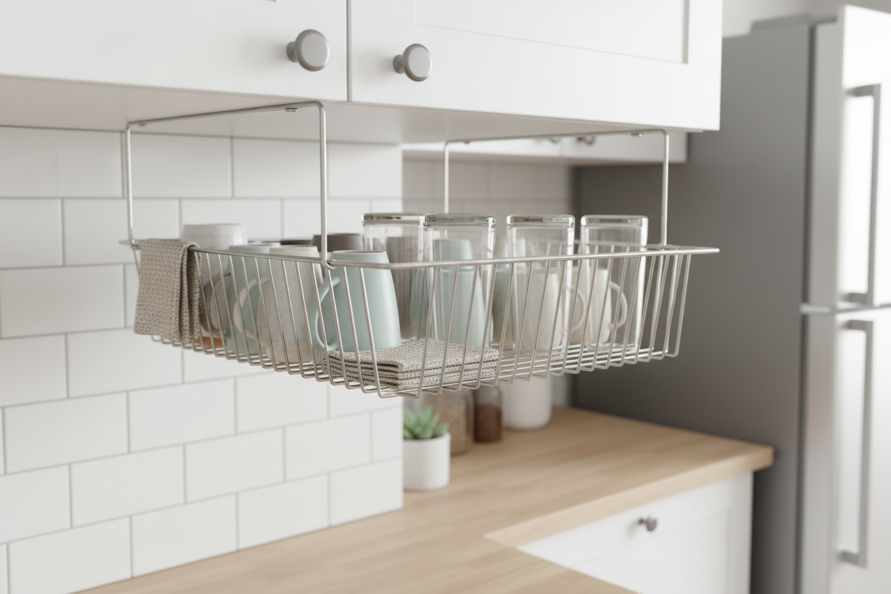 Under-Shelf Storage Rack