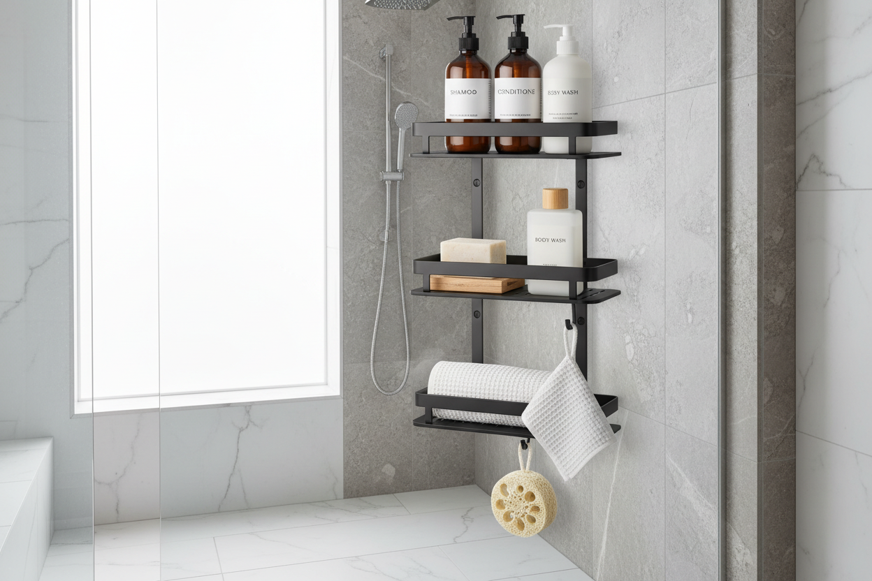 Shower Shelf Organizer (Rustproof)