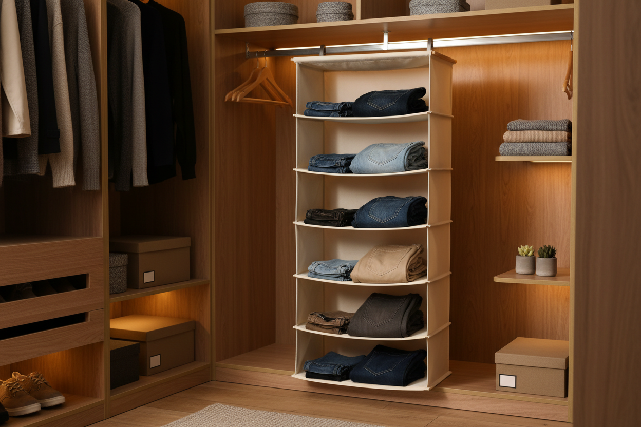 Jeans & Pants Hanging Organizer